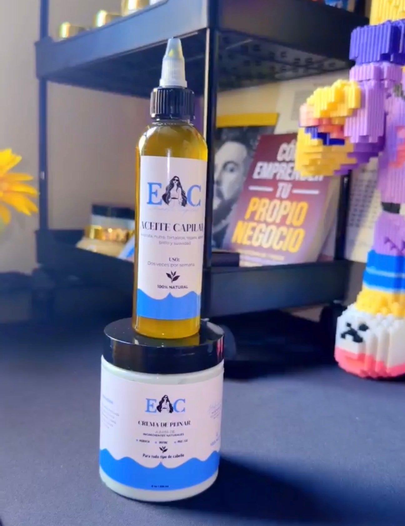 Aceite y pre po para el crecimiento